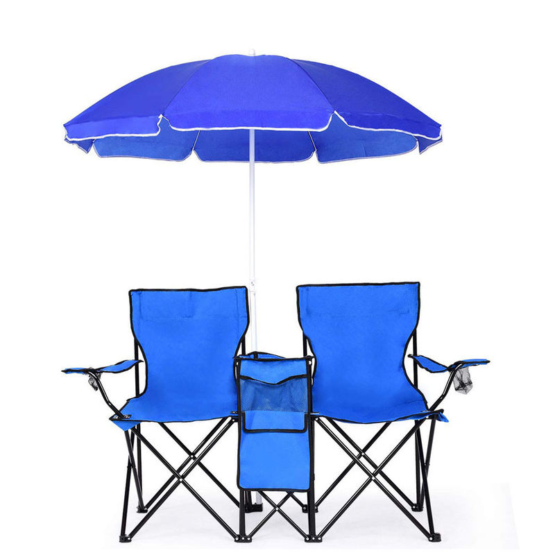 Great Strength Folding Picnic Chair With Umbrella